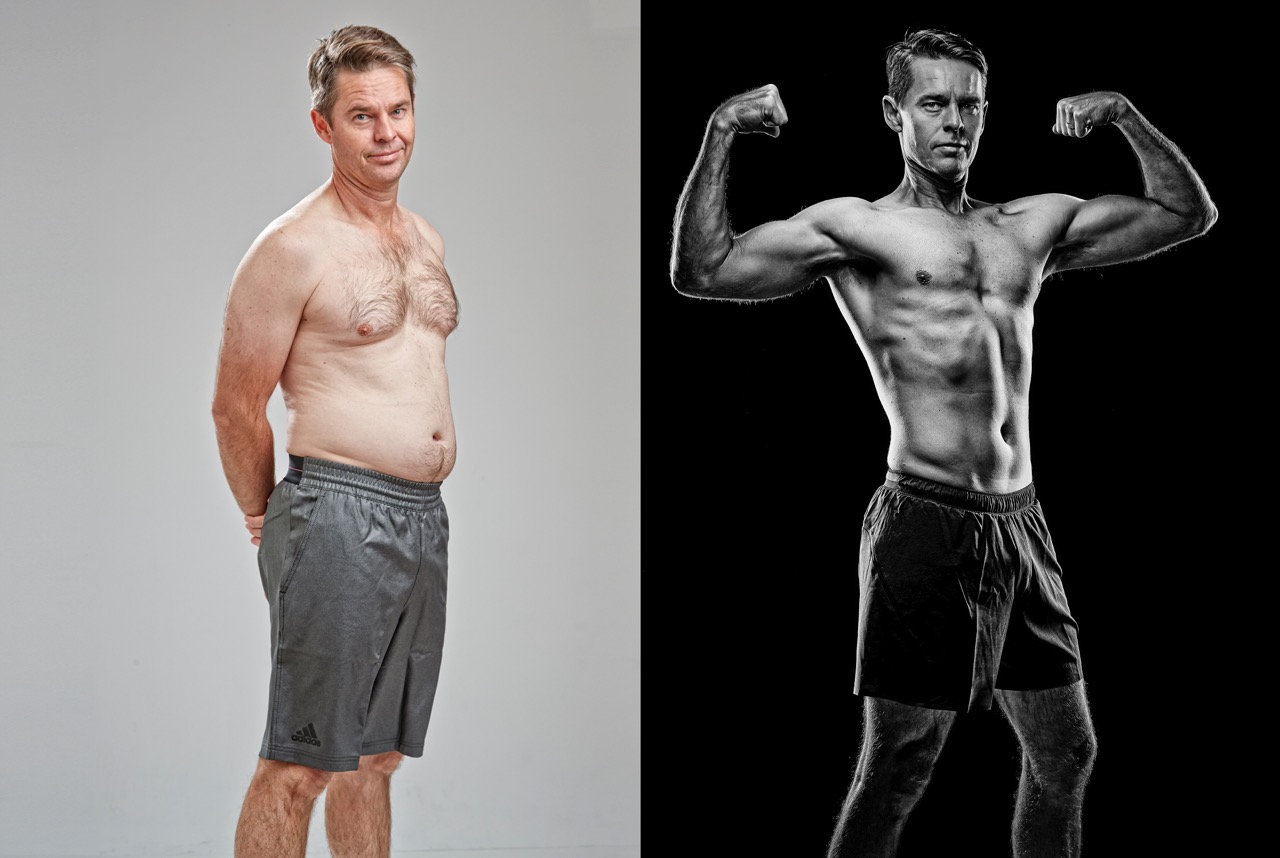 Todd Woodbridge Fitness Transformation at One Fitness